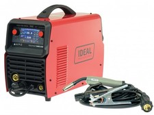 IDEAL TECNO MIG 222 LCD MIG/TIG/MMA SYNERGIC VRD ALU Schweißgerät Inverter 220A
