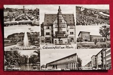AK - SCHWEINFURT am Main  - 8 Ansichten - u.a. Kugelfischer, Luitpoldstr., HbF