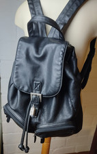 Picard Lederrucksack – Schwarz, ca. 37x35x14 cm