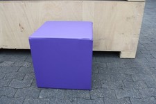 Designer Sitzwürfel 50x50x50 verschiedene Farben Sitz-Hocker Wartesessel Praxi