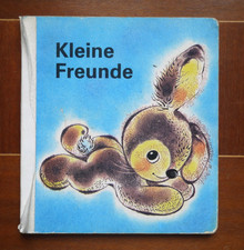 Kleine Freunde - Kleines sehr hübsches DDR Bilderbuch Pappbuch Kinderbuch