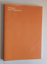 1997 Katalog Otl AICHER  HfG