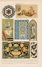 Mosaic 1892 Orig. Chromo
