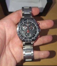 Tissot PRS 516 schwarzes Zifferblatt Herrenuhr - T100417A