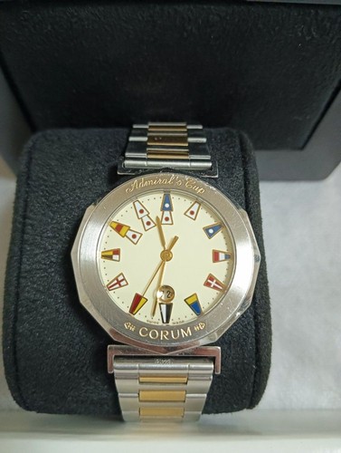 Corum admirals cup - cup, silber