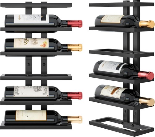 Weinregal wand schwarz - weinregal,