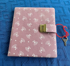 Tagebuch Poesiealbum Vintage 1970er mit Schloss