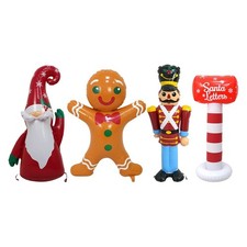 Aufblasbare weihnachtsfiguren - aufblasbare,