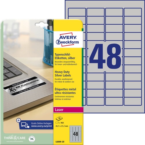Avery zweckform typenschild - avery,