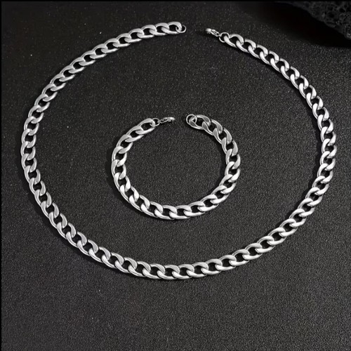 Herren panzerkette silber - herren,