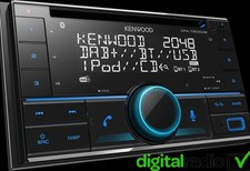 KENWOOD DPX-7300 DAB! 2-DIN-DAB-AUTORADIO!