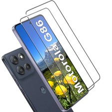 Für Motorola Moto G86 Echt Glas Display Schutz Panzerfolie 9H Schutzglas - 2x