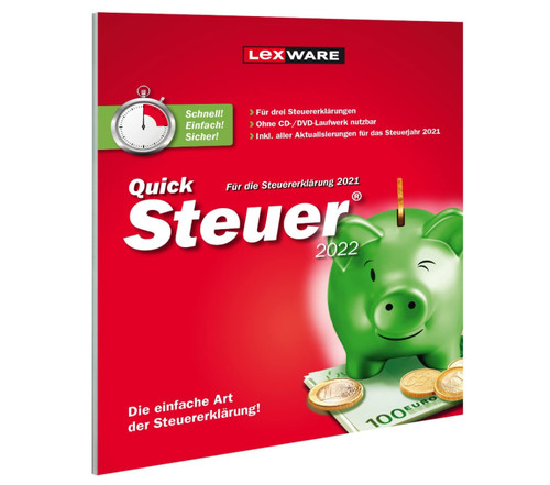 Quicksteuer 2022 für - quicksteuer, (für