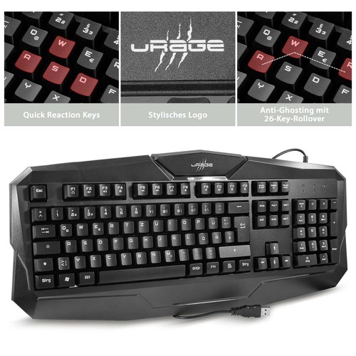 Hama urage usb gaming keyboard - hama,