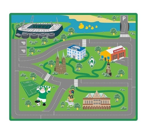Werder bremen kinderteppich - sv,
