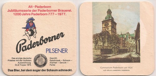 Paderborner pilsener alter - paderborner,