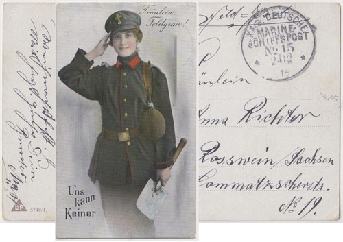 Fräulein feldgrau marine - feldgrau,