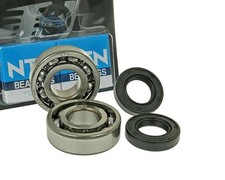 Naraku Heavy Duty Kurbelwellenlager Satz Set EBE D50B0 Motor für Derbi-Senda 50