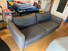 Gebrauchtes Ikea Karlstad 3er Sofa zu verkaufen Farbe Softi Grey
