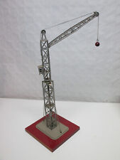 Blechspielzeug Turm Drehkran Bau Kran Kellermann CKO 373 1965 Patina 42cm hoch