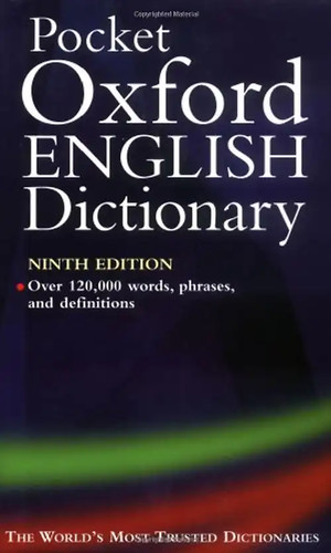 Pocket oxford english - oxford,