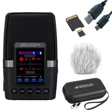 Zoom H2essential Mobiler Audio-Recorder mit keepdrum Zubehör-Set