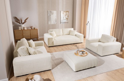 Wohnlandschaft 1 cord - 3+2+1,