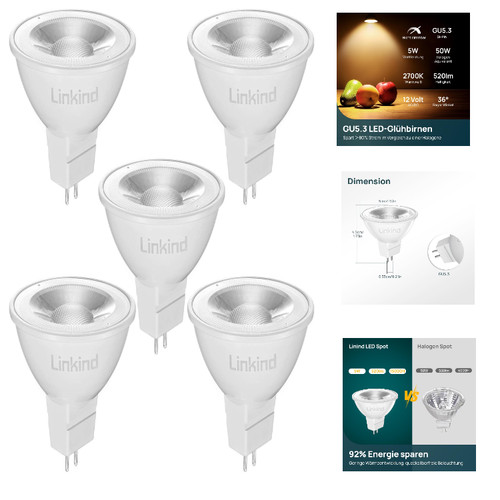 Led mr16 12v - mr16, 5w