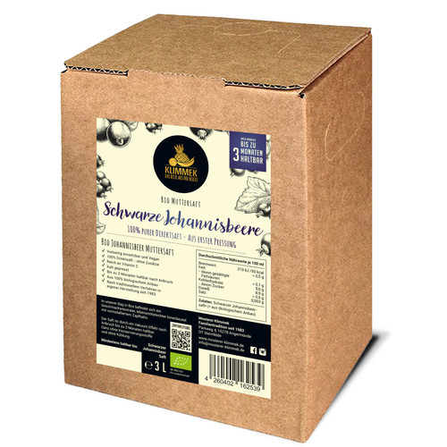 Klimmek bio schwarzer - -,