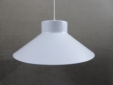Vintage Ufo Lampe Grau Weiß
