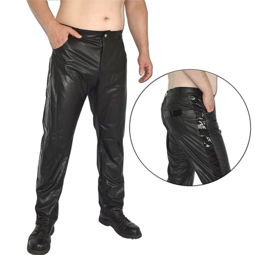 Lack streifen herren hose - lack-streifen, gr