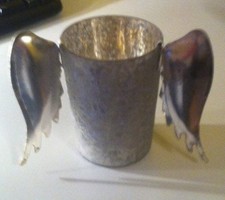 Teelicht Halter Windlicht mit Flügeln