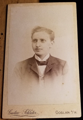 Junger mann portrait cdv - junger, /