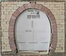 bloxxs K-01 AR Tunnelportal Bausatz Sandstein Modelleisenbahn Spur G 1:22,5