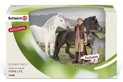 Schleich fell pony family - pony,