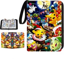 XXXL Sammelalbum für 400/900 Pokemon Karten 4-/9- Pocket Sammelmappe Ordner Heft