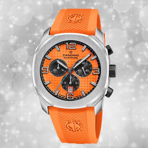 Armbanduhr kautschuk orange - armbanduhr,