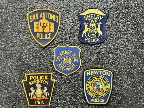 Stück police patch usa - 5,