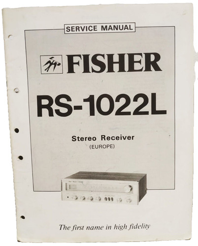 Original service manual - original,