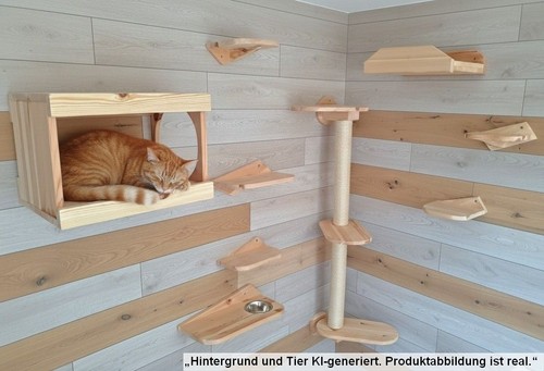 Katzen kletterpark 9teilig - kletterpark,