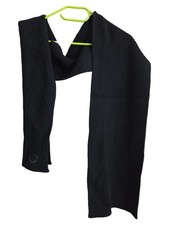 Joop Schal Damen Schwarz Wolle Strick Casual 190x23cm