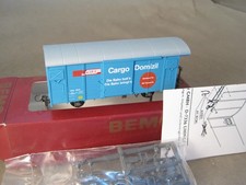 Bemo H0m schöner Güterwagen   mit der OVP nicht gefahren 42