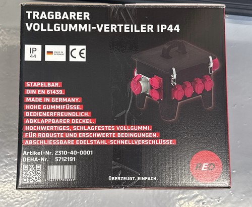 Red tragbarer vollgummi - red,