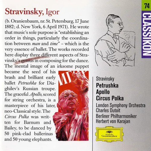 Stravinsky petruschka - petruschka, /