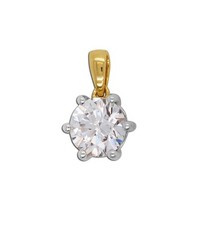 Brillant Anhänger 0.75ct F