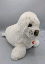 Steiff Robbe Heuler Issy weiß 063152 44cm KFS 