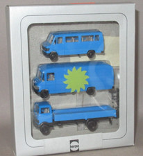 Herpa DB  Set 3teilig Mercedes Transporter & LKW in OVP 7503 1/87 Top!