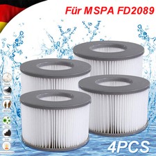 4x Filter Whirlpool MSpa