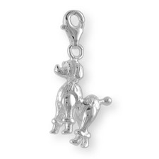 Melina charm pendant poodle