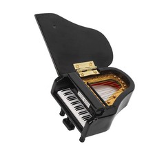 Basswood miniature piano - basswood,